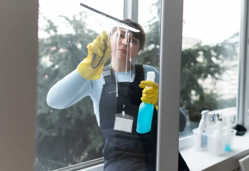 Nettoyage de vitres intérieures et extérieures à Remomeix